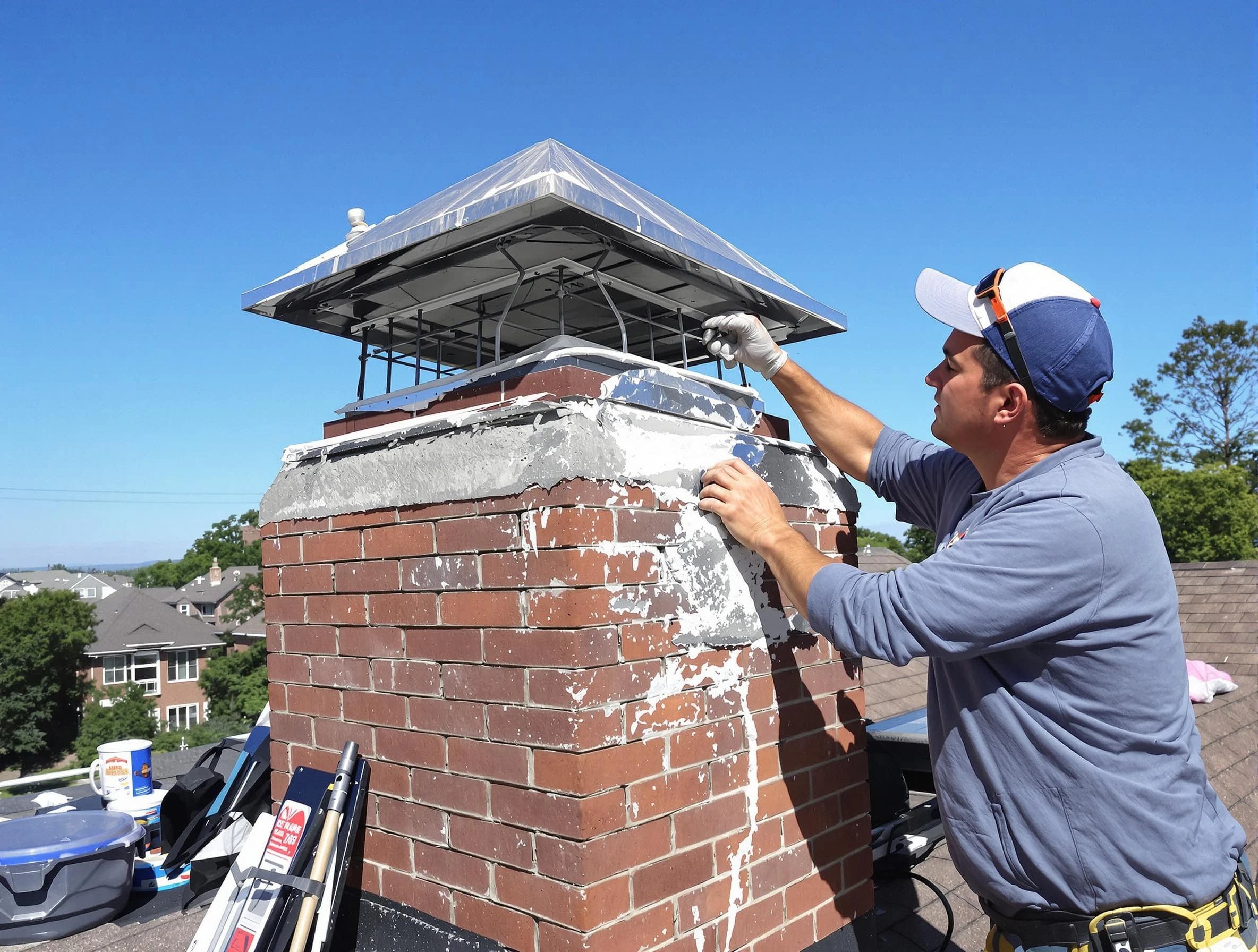 Chimney Crown Services service in East Providence, RI